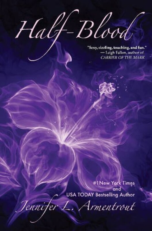 Book cover for "Half-Blood" by Jennifer Lynn Armentrout