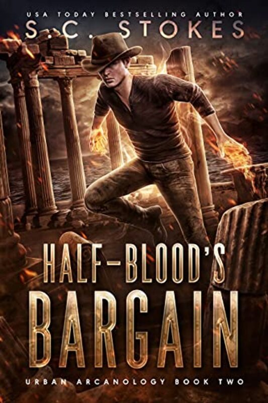Book cover for "Half-Blood's Bargain" by SC Stokes