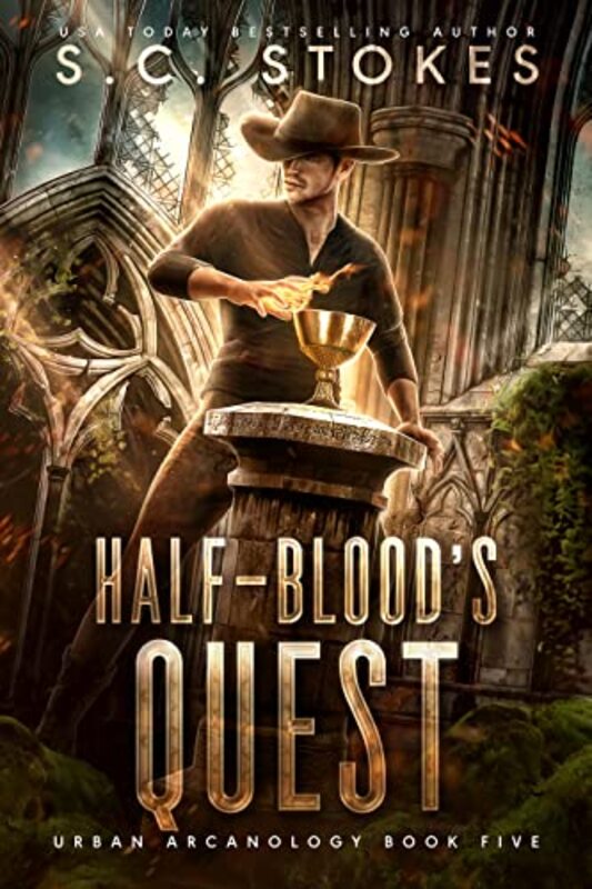 Book cover for "Half-Blood's Quest" by SC Stokes