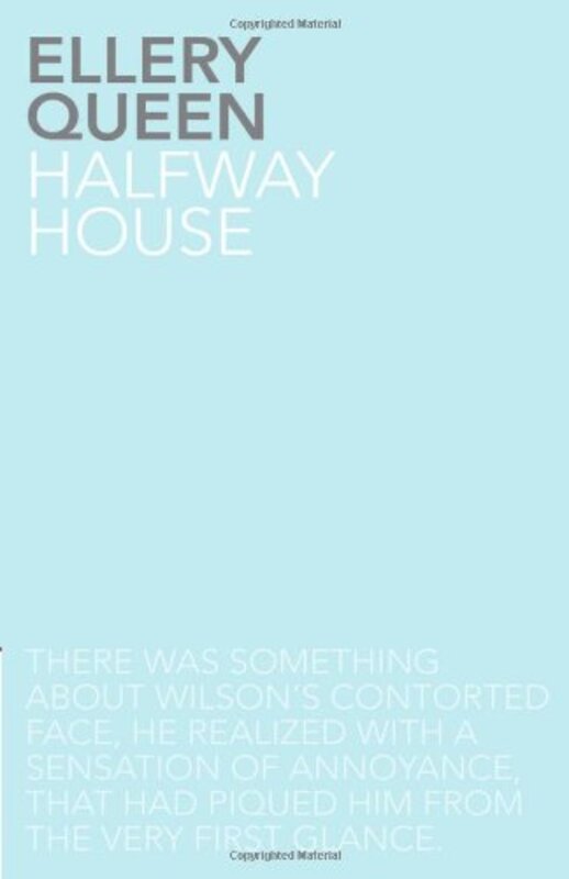 Book cover for "Halfway House" by Ellery Queen