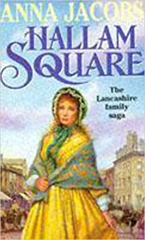 Book cover for "Hallam Square" by Anna Jacobs