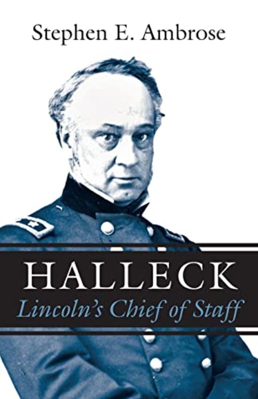 Book cover for "Halleck" by Stephen E Ambrose