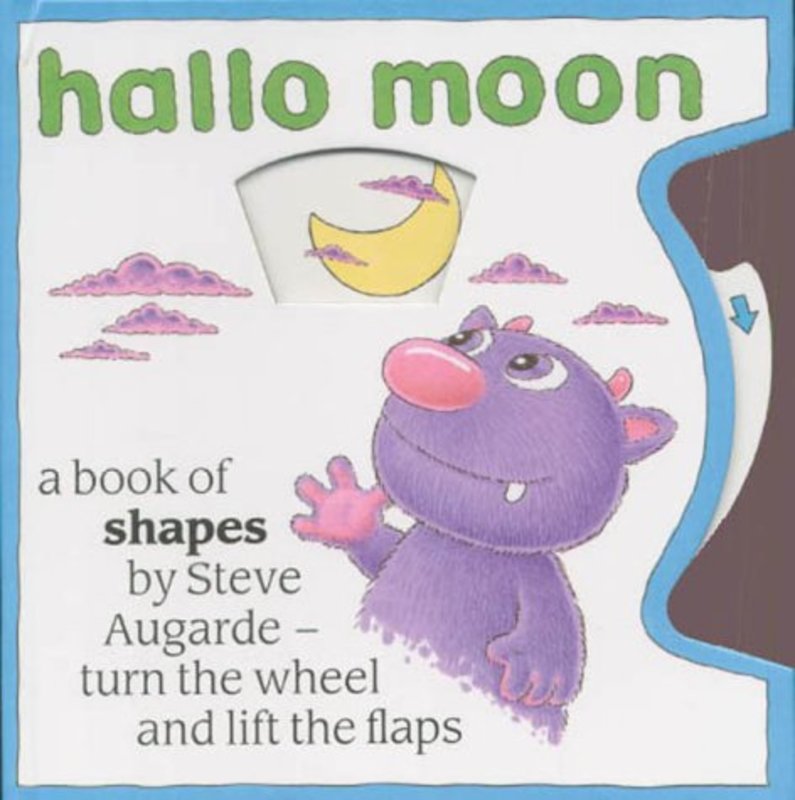 Book cover for "Hallo Moon" by Steve Augarde
