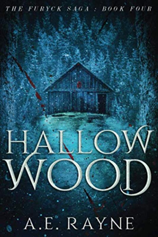 Book cover for "Hallow Wood" by AE Rayne