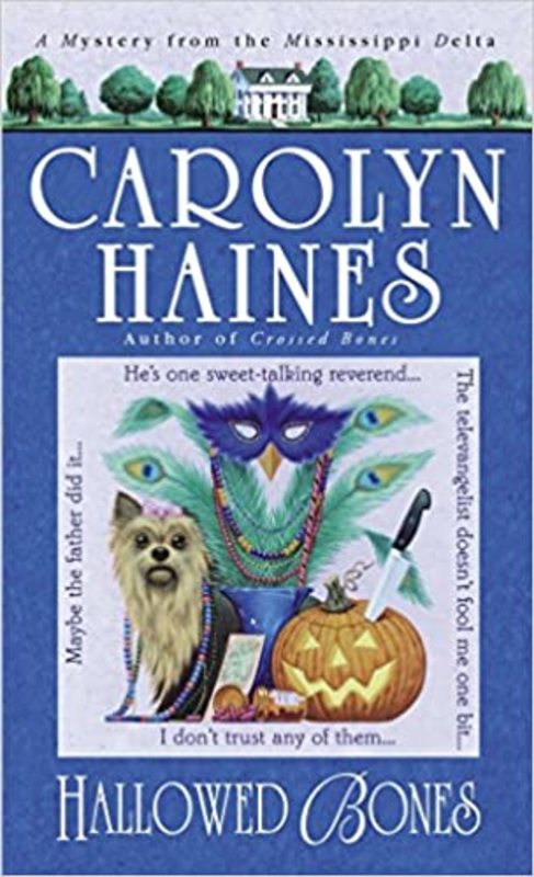 Book cover for "Hallowed Bones" by Carolyn Haines
