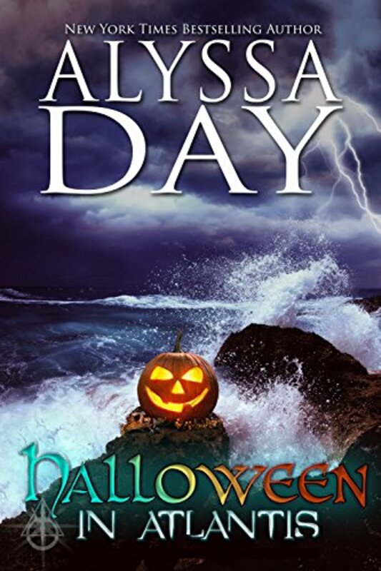 Book cover for "Halloween In Atlantis" by Alyssa Day
