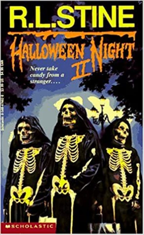Book cover for "Halloween Night II" by R.L. Stine