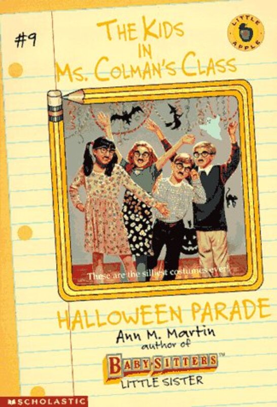Book cover for "Halloween Parade" by Ann M Martin