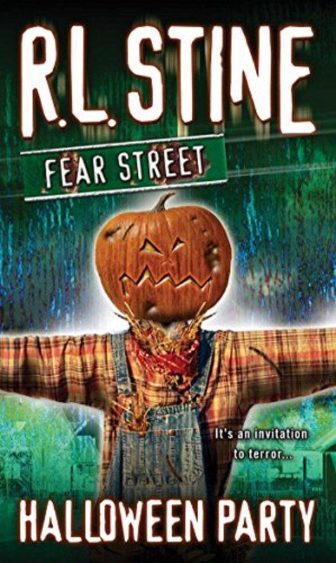 Book cover for "Halloween Party" by R.L. Stine