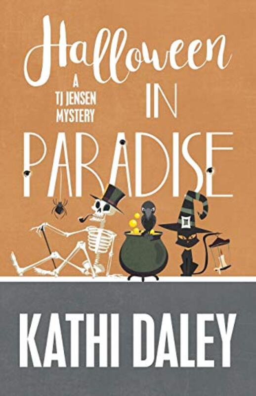 Book cover for "Halloween in Paradise" by Kathi Daley