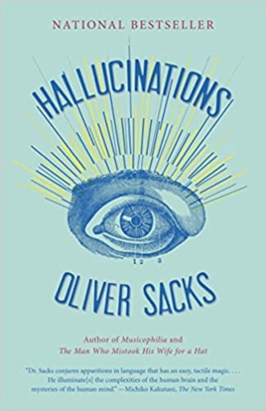 Book cover for "Hallucinations" by Oliver Sacks