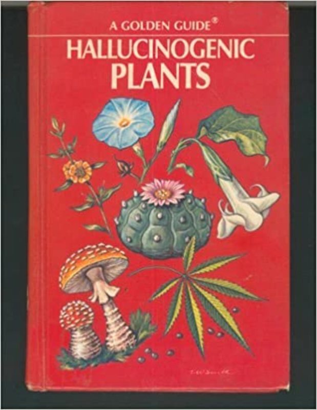 Book cover for "Hallucinogenic Plants" by Richard Evans Schultes