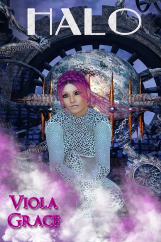 Book cover for "Halo" by Viola Grace