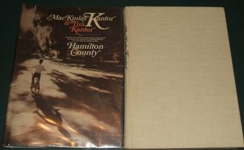 Book cover for "Hamilton County" by Mackinlay Kantor