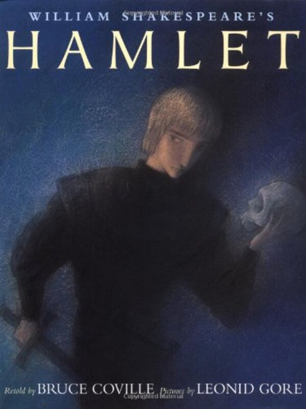 Book cover for "Hamlet" by Bruce Coville