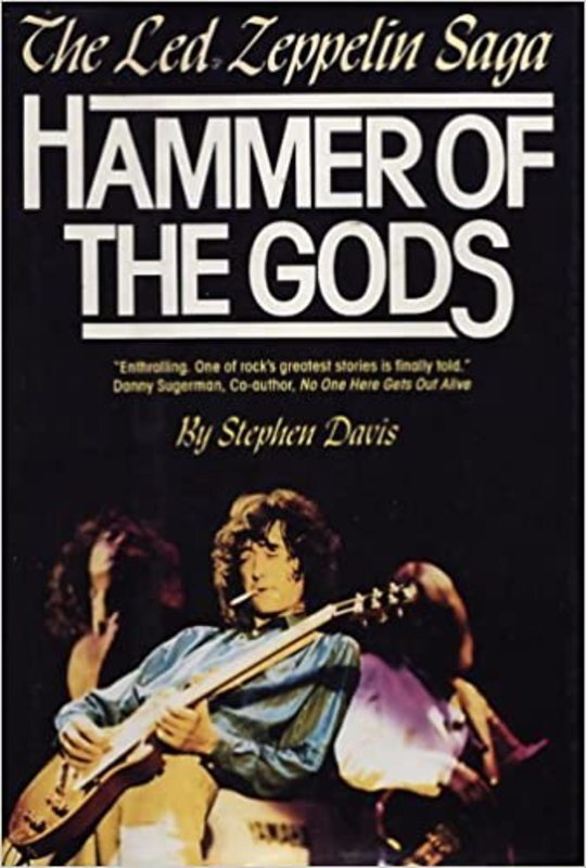 Book cover for "Hammer of the Gods" by Stephen Davis
