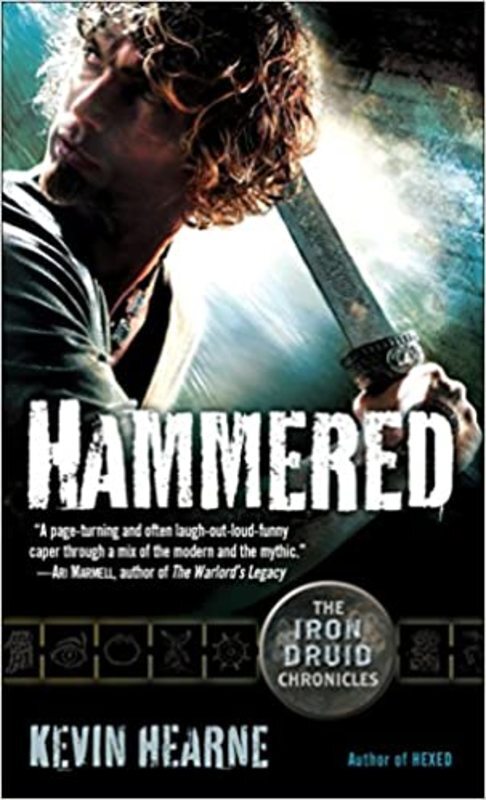 Book cover for "Hammered" by Kevin Hearne