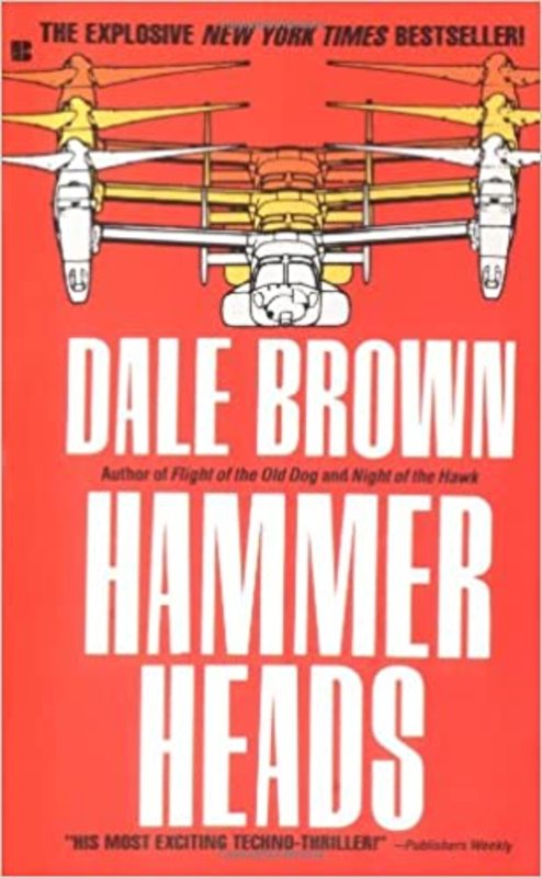 Book cover for "Hammerheads" by Dale Brown