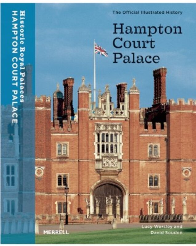 Book cover for "Hampton Court Palace" by Lucy Worsley