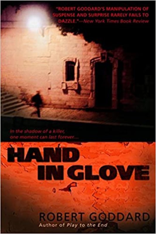 Book cover for "Hand in Glove" by Robert Goddard
