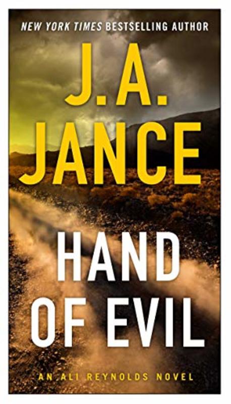 Book cover for "Hand of Evil" by J. A. Jance