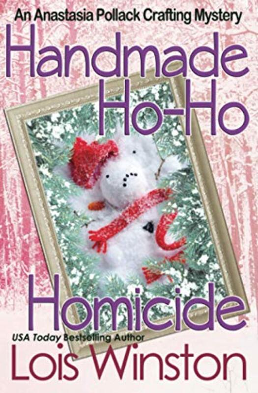 Book cover for "Handmade Ho-Ho Homicide" by Lois Winston