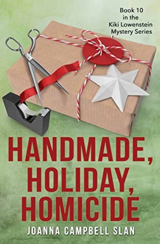 Book cover for "Handmade, Holiday, Homicide" by Joanna Campbell Slan