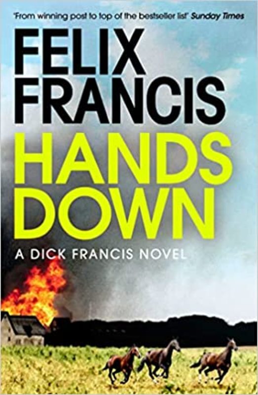 Book cover for "Hands Down" by Felix Francis