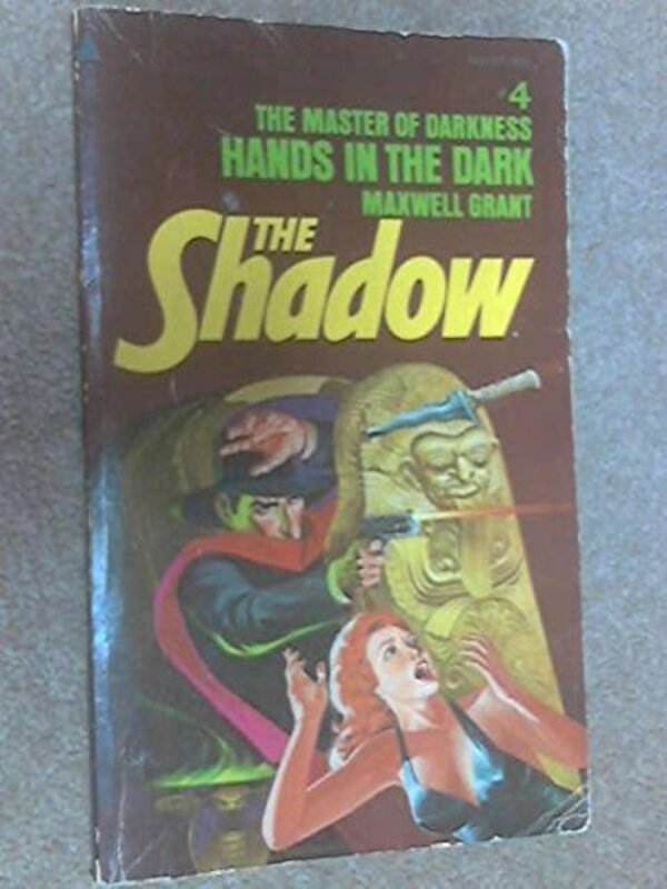 Book cover for "Hands in the Dark" by Maxwell Grant