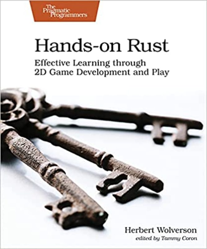 Book cover for "Hands-on Rust" by Herbert Wolverson