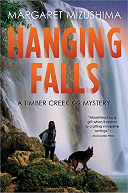 Book cover for "Hanging Falls" by Margaret Mizushima
