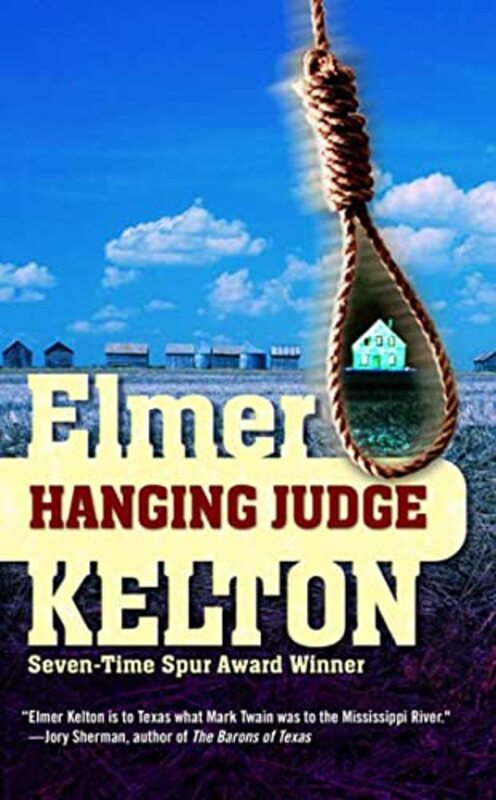 Book cover for "Hanging Judge" by Elmer Kelton