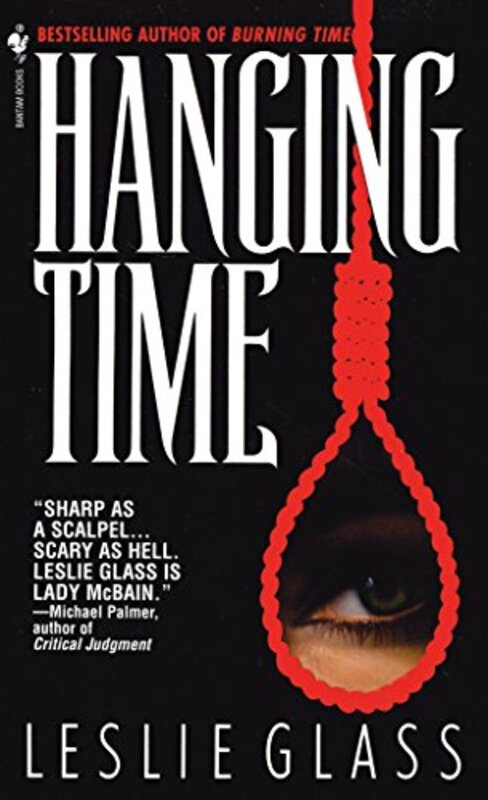 Book cover for "Hanging Time" by Leslie Glass