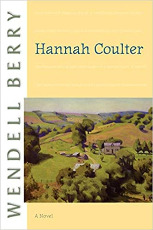 Book cover for "Hannah Coulter" by Wendell Berry