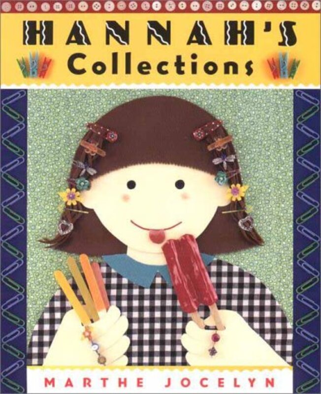 Book cover for "Hannah's Collections" by Marthe Jocelyn