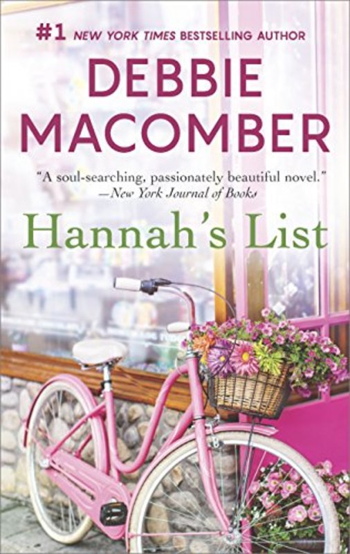 Book cover for "Hannah's List" by Debbie Macomber