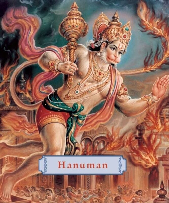 Book cover for "Hanuman" by Joshua M Greene