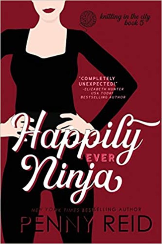 Book cover for "Happily Ever Ninja" by Penny Reid