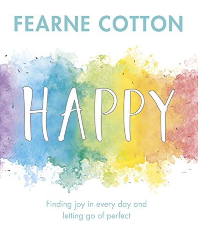 Book cover for "Happy" by Fearne Cotton