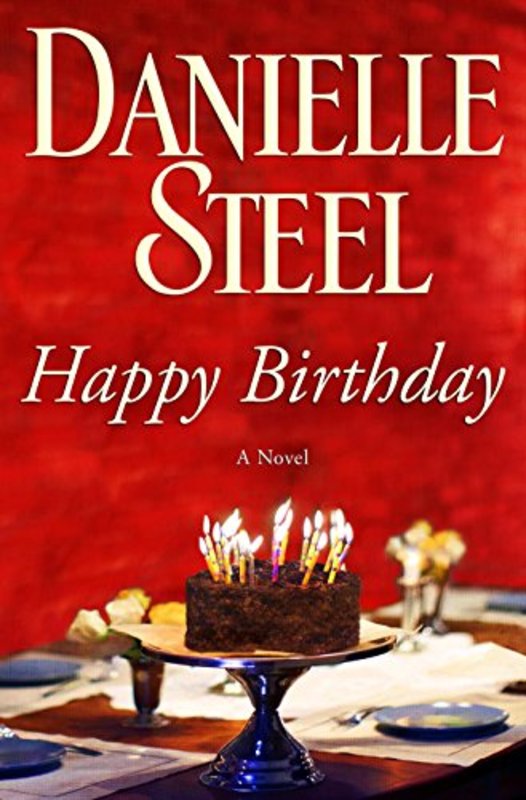 Book cover for "Happy Birthday" by Danielle Steel