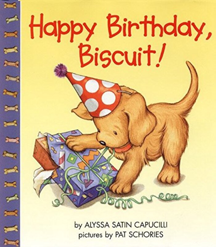 Book cover for "Happy Birthday, Biscuit!" by Alyssa Satin Capucilli