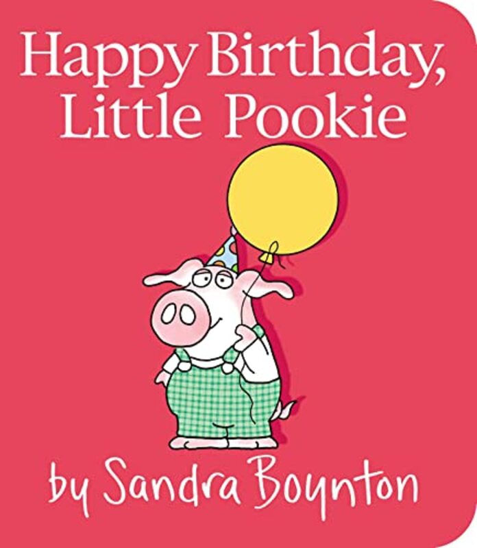 Book cover for "Happy Birthday, Little Pookie" by Sandra Boynton