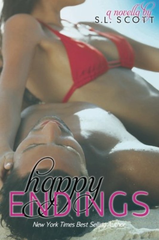 Book cover for "Happy Endings" by SL Scott