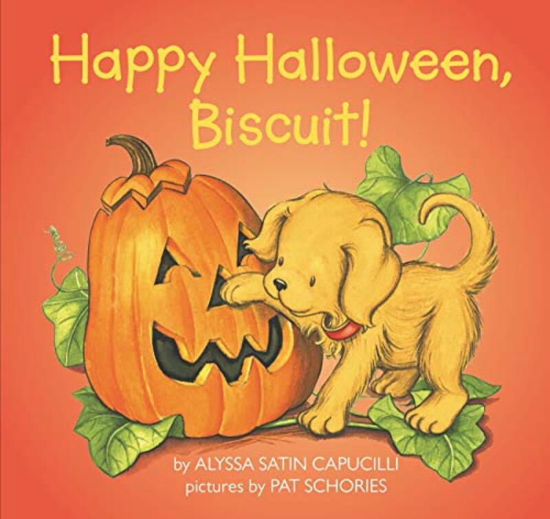 Book cover for "Happy Halloween, Biscuit!" by Alyssa Satin Capucilli