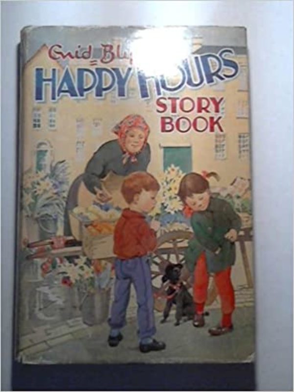 Book cover for "Happy Hours Story Book" by Enid Blyton