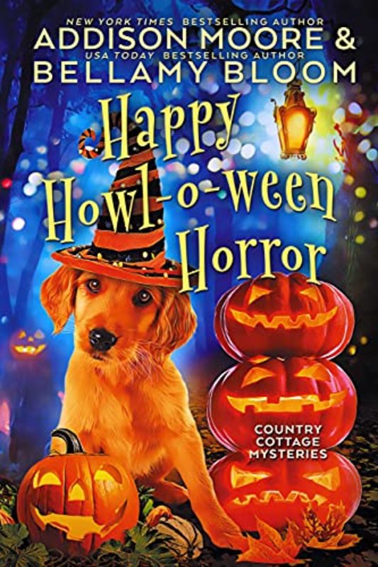Book cover for "Happy Howl-o-ween Horror" by Addison Moore