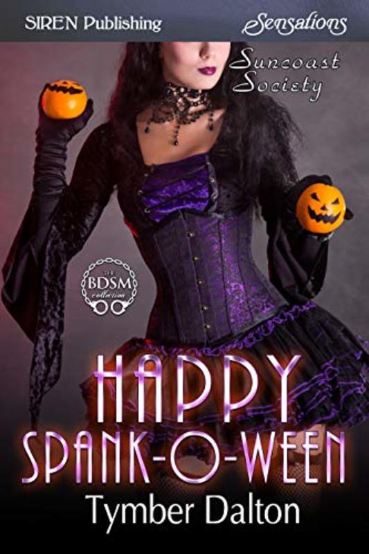 Book cover for "Happy Spank-O-Ween" by Tymber Dalton