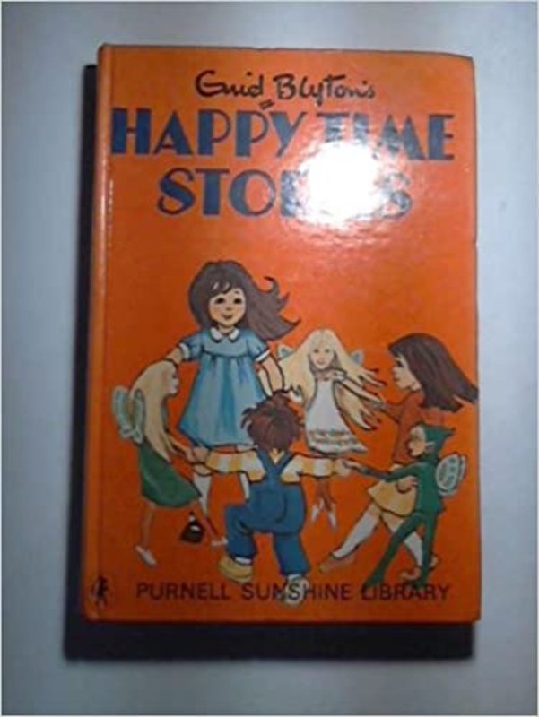 Book cover for "Happy Time Stories" by Enid Blyton