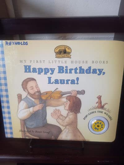 Book cover for "Happy Birthday, Laura" by Laura Ingalls Wilder