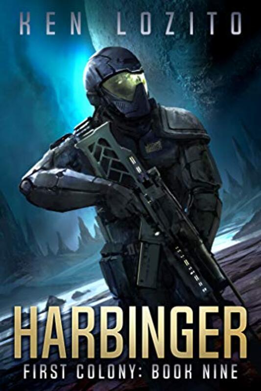 Book cover for "Harbinger" by Ken Lozito